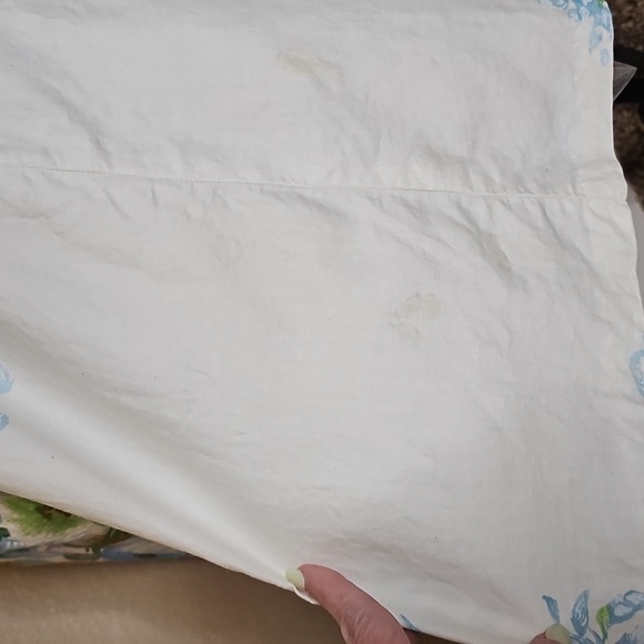 True Vintage Alix Of Miami 1950s Fit And Flare Floral Dress Blue, Green Cupcake - Picture 9 of 17